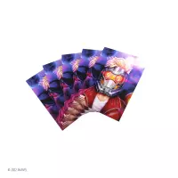 6. Gamegenic: Marvel Champions Fine Art Sleeves (66 mm x 92 mm) Star-Lord 50+1 szt.