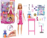 1. Mattel Barbie Zestaw Naukowiec + Akcesoria JCR70