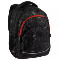 6. BackUp Plecak Szkolny Black PLB8A75