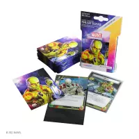 6. Gamegenic: Marvel Champions Fine Art Sleeves (66 mm x 92 mm) Drax 50+1 szt.
