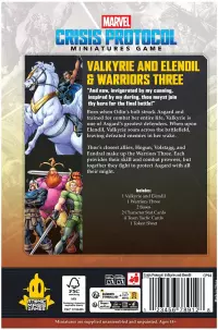 4. Marvel: Crisis Protocol - Valkyrie and Elendil & Warriors Three - Character Pack