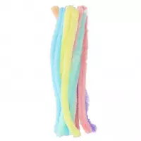 3. Craft With Fun Zestaw Kreatywny Patyczki Powlekane Pastel 595639