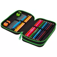 3. CoolPack Jumper 2 Piórnik Dwukomorowy Z Wyposażeniem Kids from the Block F066823