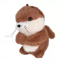 5. Mega Creative Zabawka Nakręcana Wydra Pluszowa 13cm 597848