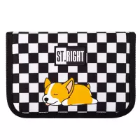 4. St. Majewski Piórnik Dwuklapkowy Bez Wyposażenia Sleepy Corgi 664380