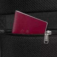 6. R-Bag Plecak Męski na Laptopa 15" z USB Packer Black Z011