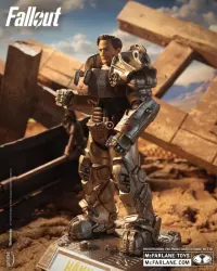 8. Figurka Hank Maclean Fallout Season 2 Red Platinum Edition Movie Maniacs