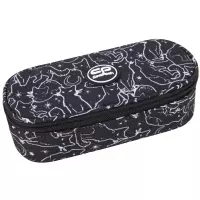 1. Coolpack Campus Piórnik Tuba Usztywniona z Organizerem Black Cats F062894