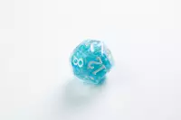 4. Gamegenic: Candy-like Series - RPG Dice Set - Kości do Gry - Blueberry