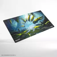 3. Gamegenic: Magic the Gathering - Secrets of Strixhaven - Prime Playmat - Mata do Gry - Deathcap Glade