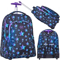 1. CoolPack Alan Plecak Szkolny Na Kółkach Star Night F124830