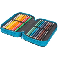 4. CoolPack Jumper 3 Piórnik Trzykomorowy z Wyposażeniem Fossil F067700