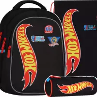 1. Starpak Zestaw Szkolny 3el.Hot Wheels Plecak 583286 + Piórnik 583287 + Worek 583288