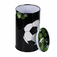 2. Starpak Skarbonka Metalowa Okrągła Football 569225