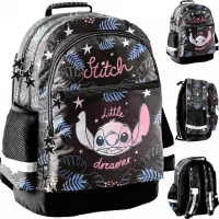 1. Paso Plecak Szkolny Stitch Black DS26YY-116