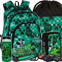 1. CoolPack Zestaw Szkolny Game Zone 3el. Plecak Prime Pro F162826 + Worek F070826 + Piórnik F066826 + Z08826 + Z18826