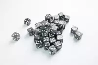 1. Gamegenic: Galaxy Series - D6 Dice Set (12 mm) - Moon