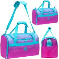 1. AstraBag Torba Sportowa Hexagon Mint Ombre 506026005