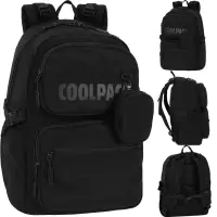 7. Coolpack Lark Plecak Młodzieżowy Black F156985