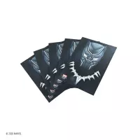 5. Gamegenic: MARVEL Art Sleeves (66 mm x 91 mm) - Koszulki na Karty - Black Panther 50+1 szt.
