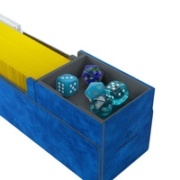 7. Gamegenic: Card's Lair 400+ Convertible - Pudełko na Karty - Blue