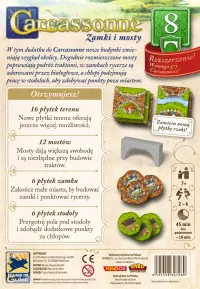 2. Carcassonne 8 Zamki i Mosty Edycja 3
