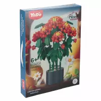 1. Mega Creative Klocki Konstrukcyjne 1814 elementów Flowers 567491