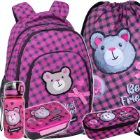 1. CoolPack Zestaw Szkolny Buddy 5el. Plecak Prime Pro F162959 + Worek F159959 + Piórnik F062959 + Z17959 + Z18959