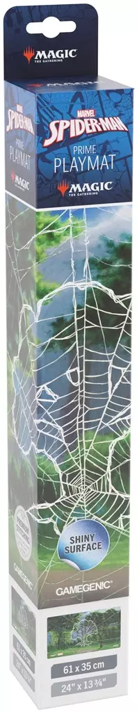 1. Gamegenic: Magic the Gathering - Marvel's Spider-Man - Shiny Playmat - Mata do Gry - Forest