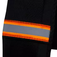 9.  R-Bag Plecak Męski na Ramię z USB Slim Black Z121