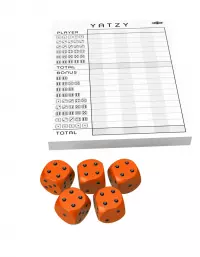 3. Yatzy Minimalist - Orange