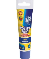 1. Astra Farba Plakatowa Tuba 30ml Niebieska 83110905