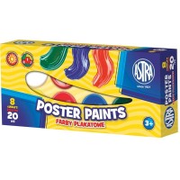 1. Astra Farby Plakatowe 8 Kolorów 20ml 83112903