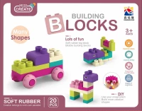 5. Mega Creative Klocki Konstrukcyjne Junior 20 Elementów 502452