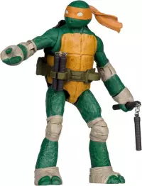 4. Figurka TMNT Wojownicze Żółwie Ninja Michelangelo Page Punchers