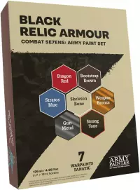 1. The Army Painter: Combat Se7ens - Black Relic Armour