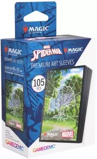 1. Gamegenic: Magic the Gathering - Marvel's Spider-Man - Premium Art Sleeves - Koszulki na Karty - Forest