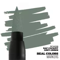 1. AK Interactive: Real Colors Markers - RCM028 - RAF Cockpit Grey-Green