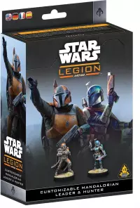 1. Star Wars: Legion 2.0 - Customizable Mandalorian Leader & Hunter