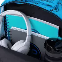 4. CoolPack Prime Pro Plecak Szkolny Football 2T Blue F162008
