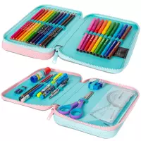 2. CoolPack Jumper XL Piórnik Dwukomorowy Z Wyposażeniem Sweet Dreams D077323