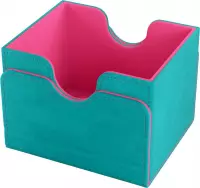 2. Gamegenic: Sidekick 100+ XL Convertible - Pudełko na Karty - Teal/Pink