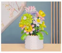 3. Mega Creative Klocki Konstrukcyjne 1043 elementów Flowers 567481