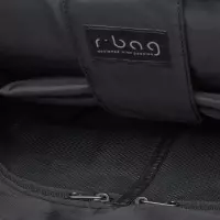 8. R-Bag Plecak Męski na Laptopa 15" z USB Packer Grey Z012
