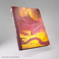 3. Gamegenic: Magic the Gathering - The Hobbit - Zip-Up Album 18-Pocket - Smaug's Mox Amber