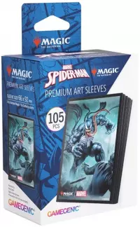 1. Gamegenic: Magic the Gathering - Marvel's Spider-Man - Premium Art Sleeves - Koszulki na Karty - Venom