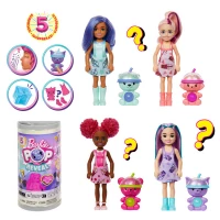 1. Mattel Barbie Niespodzianka Pop Rev Chelsea Bubble Tea HRK63