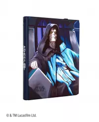 3. Gamegenic: Star Wars Unlimited - Ashes of the Empire -  Zip-Up Album 18-Pocket - Jedi Luke Skywalker & Emperor Palpatine