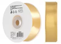 1. Craft With Fun Wstążka Dekoracyjna 25mm/25m Złota 599309
