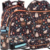 1. CoolPack Zestaw 5el. Capybara Plecak F029937 + Worek F070937 + Piórnik F062937 + Z18937 + Z17937